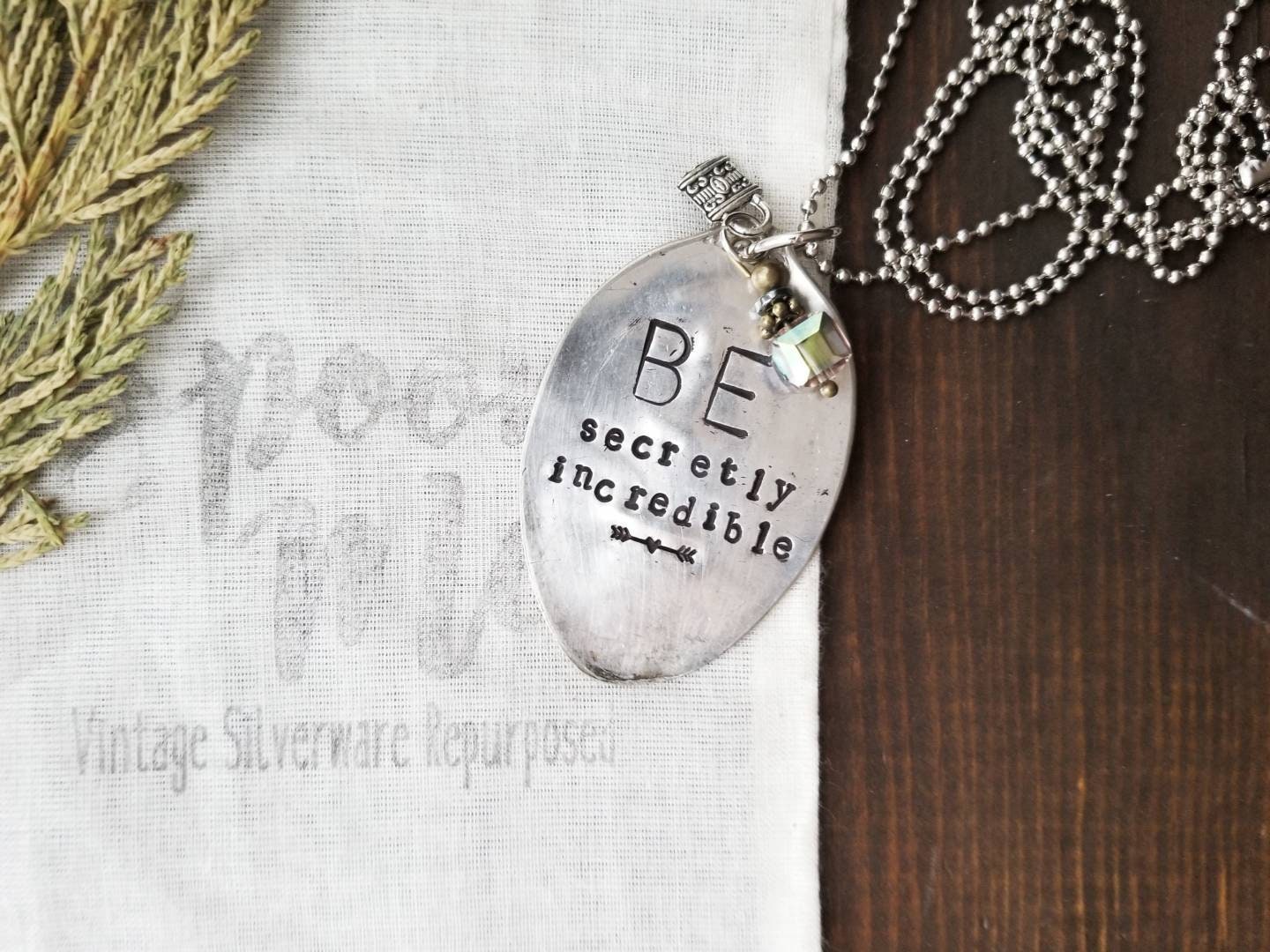 Silverware Jewelry, Friend Gift, Spoon Necklace, Inspiring Jewelry, Spoon Jewelry, Gifts For Her, Wedding Gift, Brithday Gift, Mother's Day