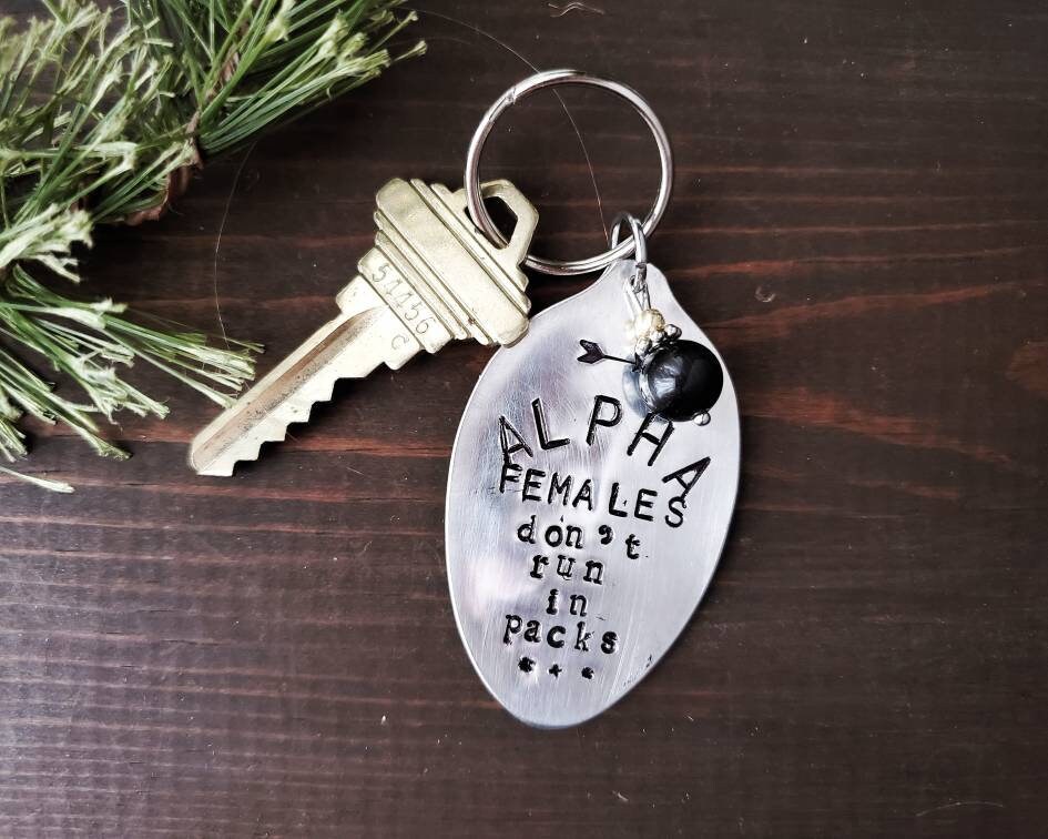 Spoon Key Chain, Stamped Spoon, Upcycled Silverware, Hand Stamped, Handmade Gift, Gifts under 25, Gifts That Inspire