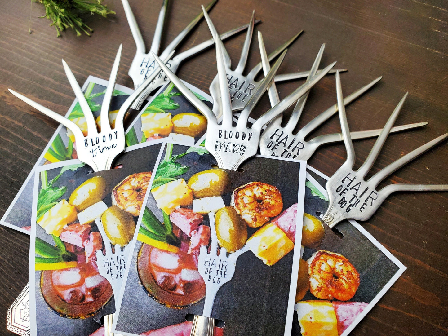 Bloody Time, Hair Of The Dog, Bloody Mary, Funny, Breakfast of Champions, Pickle Fork, Cheese, Hostess Gift, Brunch, Spoon Me Maryland