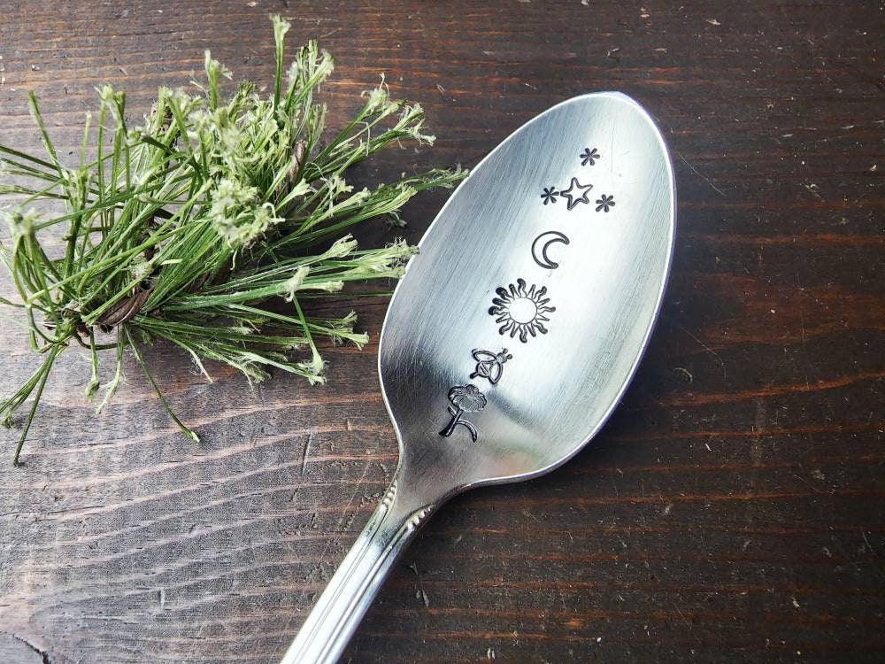 Trust The Process, Coffee Spoon, Stamped Spoon, Tea Spoon, Spoon Me Maryland, Birthday, Valentine's Day, Silverware, Coffee Gift