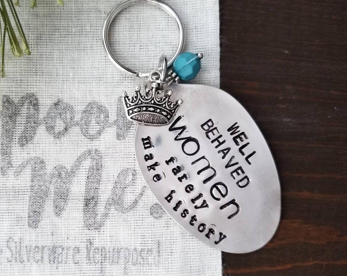 Spoon Key Chain, Wine Charm, Silverware Key Chain, Handmade Gift, Friend Gift, Gifts For Her, Stamped Spoon, Wine Key Chain, Stamped Spoon